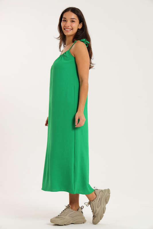 Verna Strappy Scoop Back Maxi Dress