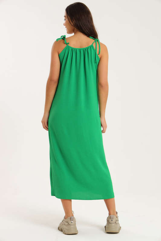 Verna Strappy Scoop Back Maxi Dress