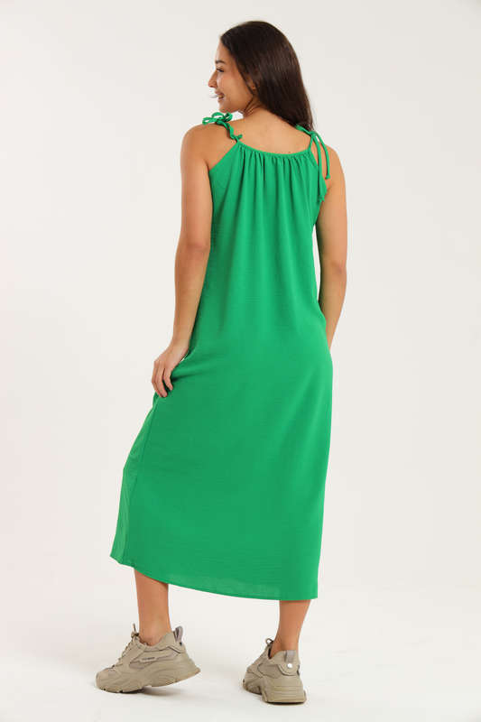 Verna Strappy Scoop Back Maxi Dress