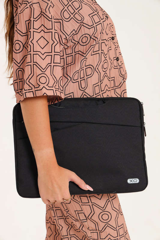 XO Handheld Protective Laptop Sleeve Bag for 13 or 14 inch Notebook