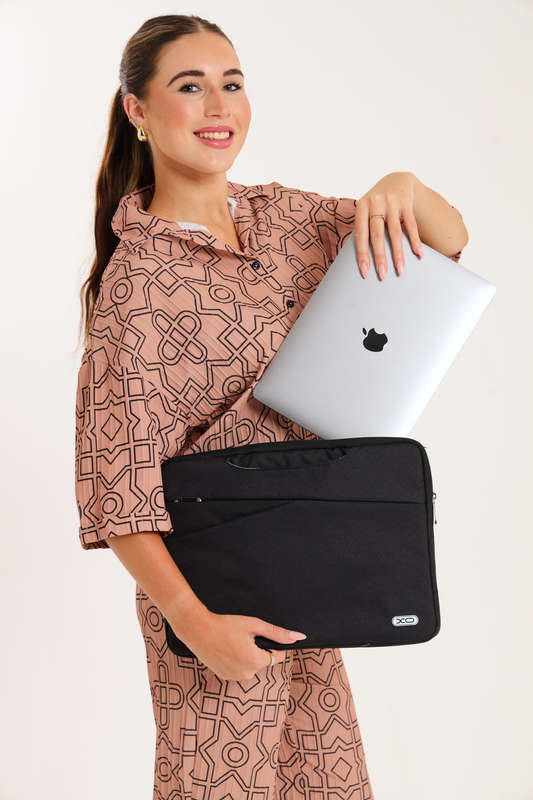 XO Handheld Protective Laptop Sleeve Bag for 13 or 14 inch Notebook