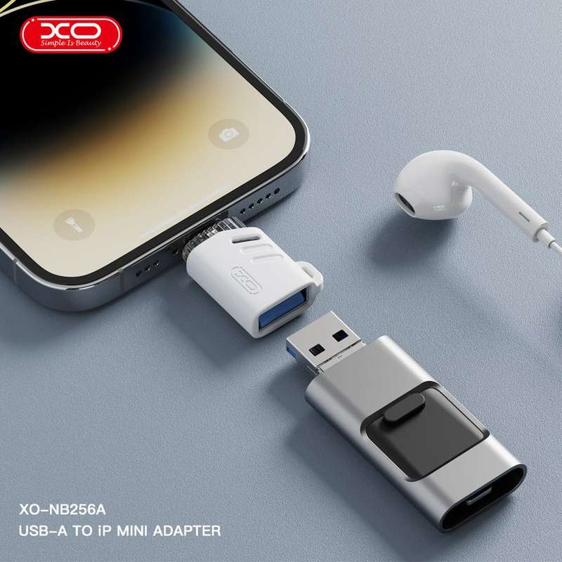 XO NB256A iPhone to USB Adapter OTG USB - Lightning