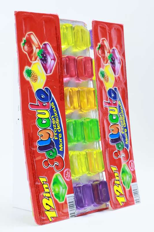 3 Trays Mouth Watering Cubed Jelly