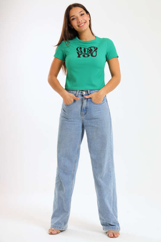 Ava Crop Top T-Shirt