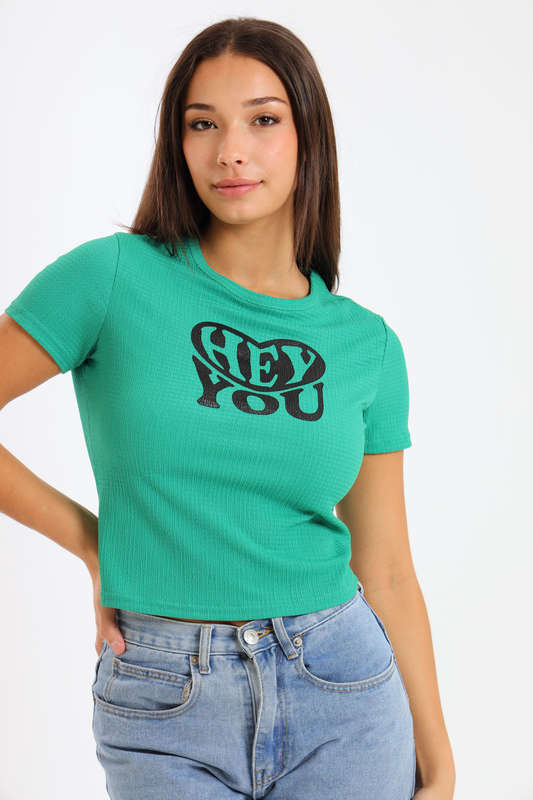 Ava Crop Top T-Shirt
