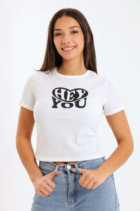 Ava Crop Top T-Shirt