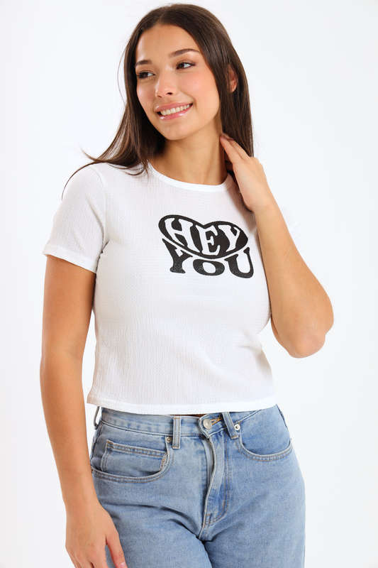 Ava Crop Top T-Shirt