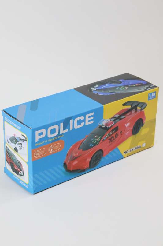 Children's Toy Car With Lights Batteries Included