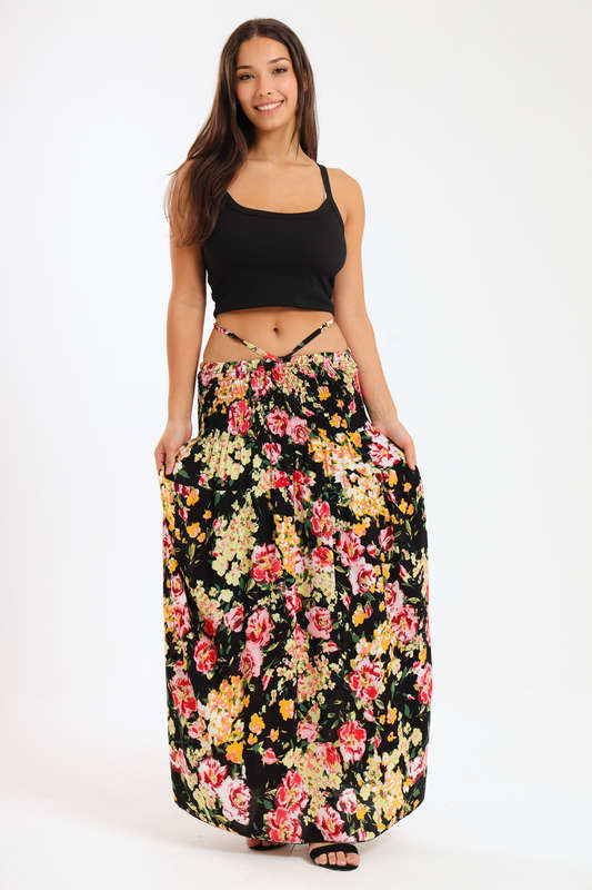 Floral Dream 3-in-1 Maxi Skirt Dress