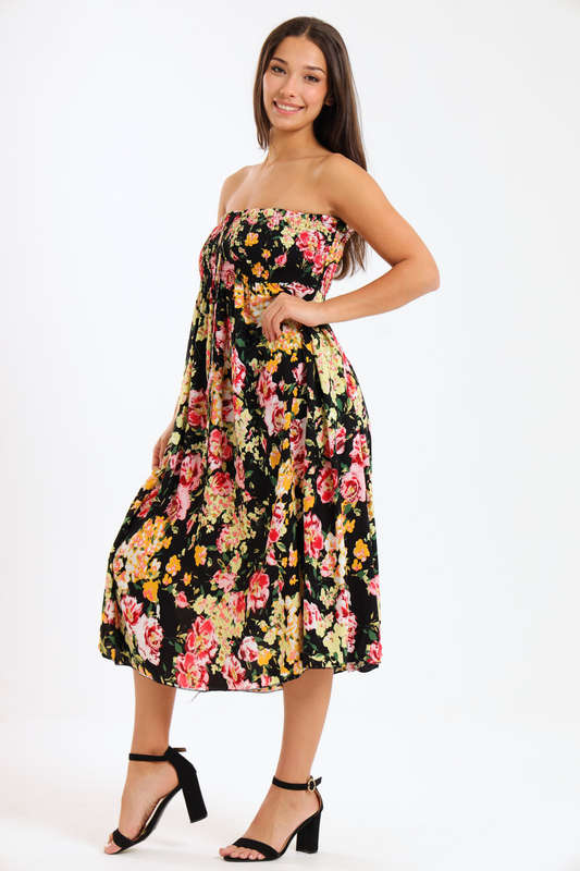 Floral Dream 3-in-1 Maxi Skirt Dress