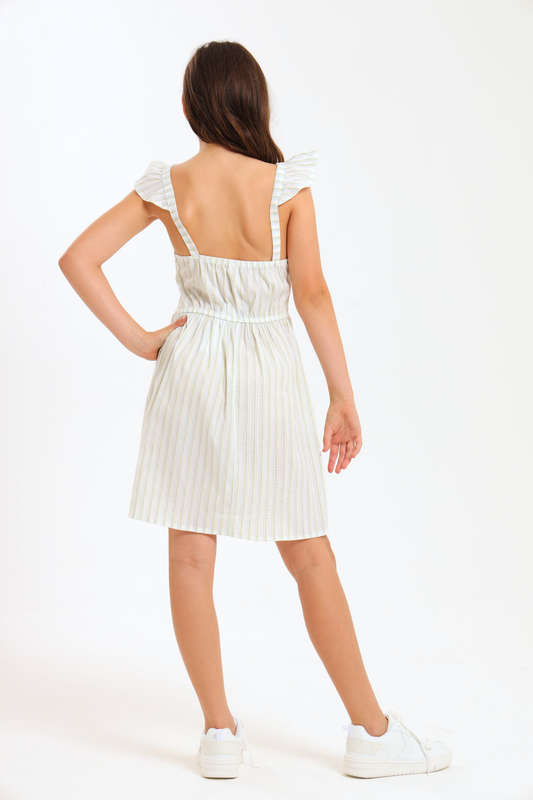 Girl Sleeveless Dress 7 to 14 Years