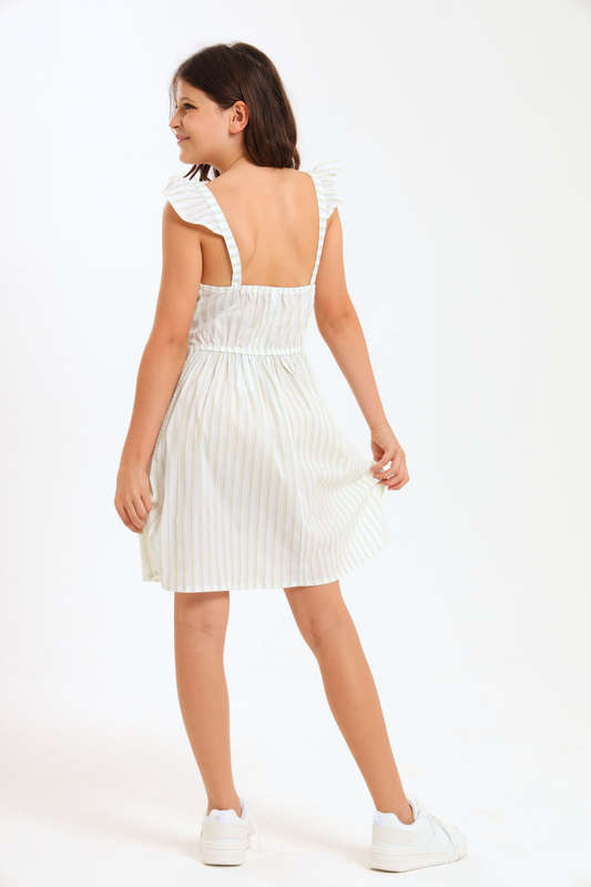 Girl Sleeveless Dress 7 to 14 Years