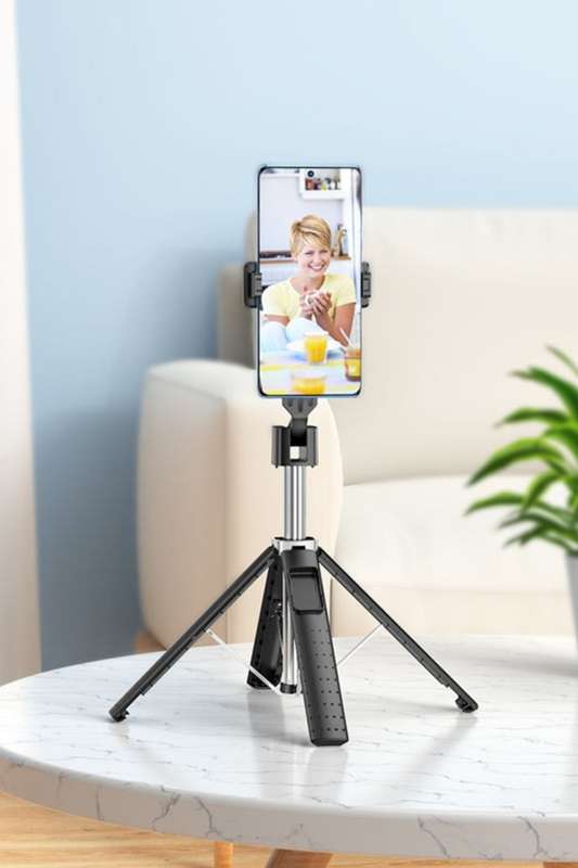 HOCO K18 Tabletop Holder Selfie Stick Wave For Live Broadcast