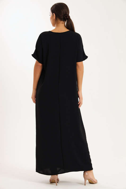 Jasmin Classic Maxi Short Sleeve Dress