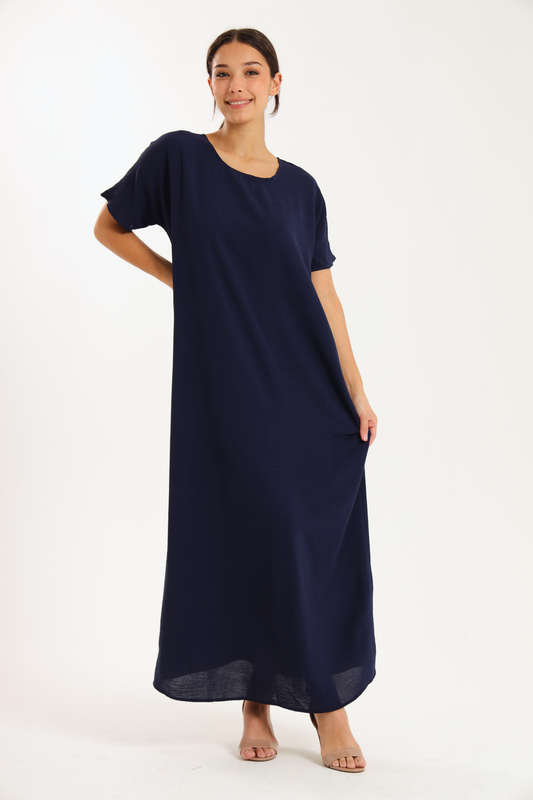 Jasmin Classic Maxi Short Sleeve Dress