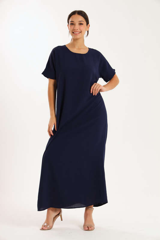 Jasmin Classic Maxi Short Sleeve Dress