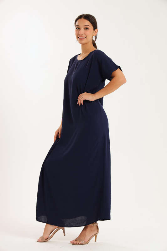 Jasmin Classic Maxi Short Sleeve Dress