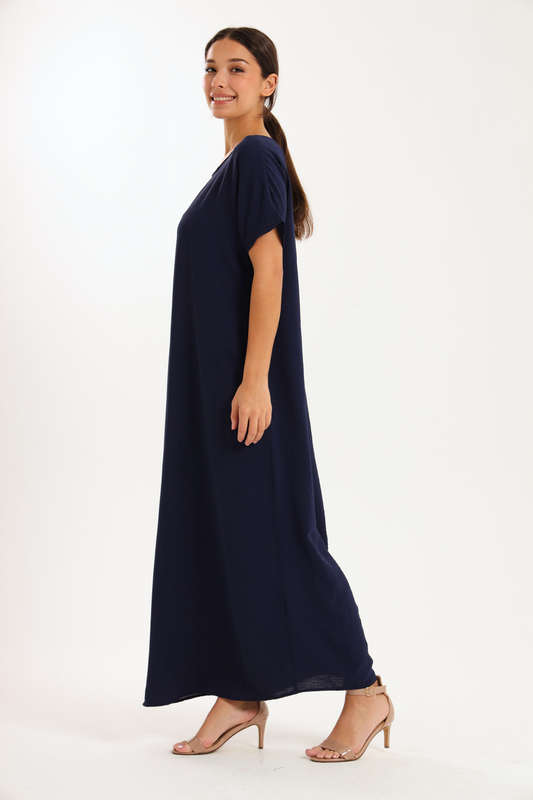 Jasmin Classic Maxi Short Sleeve Dress