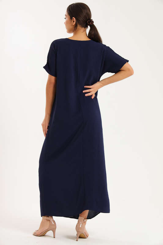 Jasmin Classic Maxi Short Sleeve Dress