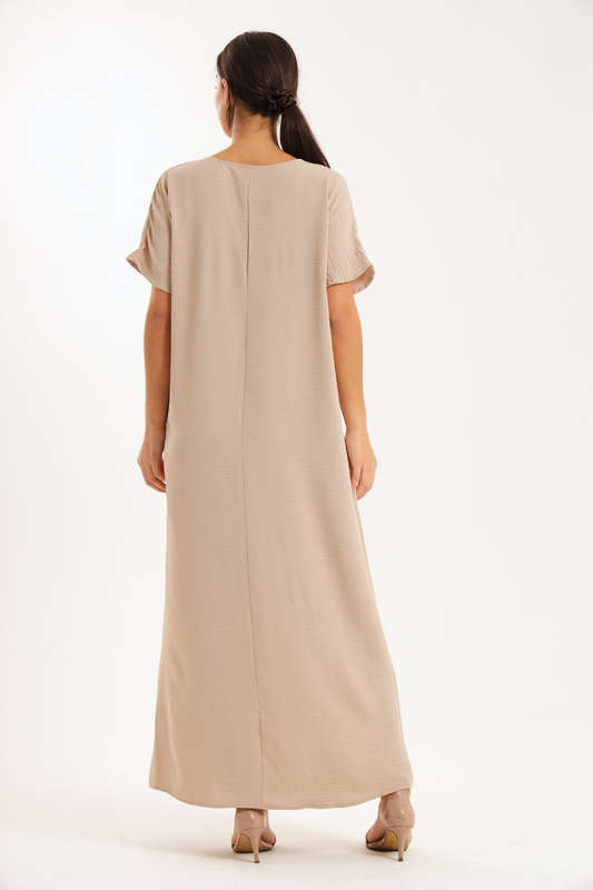 Jasmin Classic Maxi Short Sleeve Dress