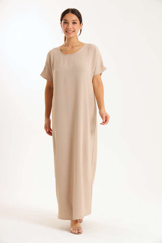 Jasmin Classic Maxi Short Sleeve Dress