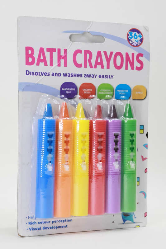 Kids Bath Crayons 6 Piece Set PROMO-2-FOR-1