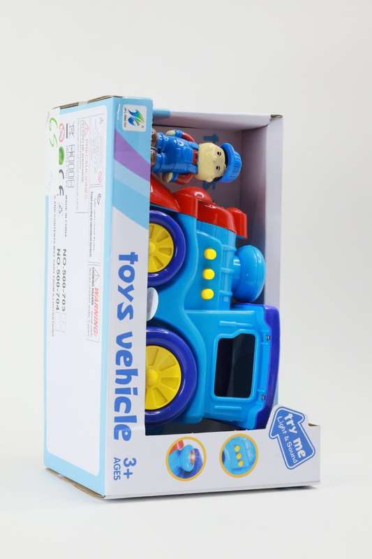 Kids Toy Train With Lights &amp; Sound Batteries Included