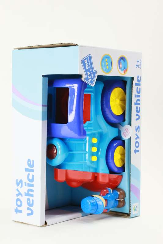 Kids Toy Train With Lights &amp; Sound Batteries Included