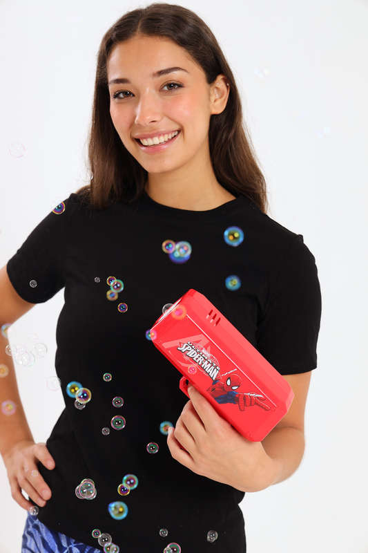 Marvel Avengers Spiderman Automatic Bubble Gun