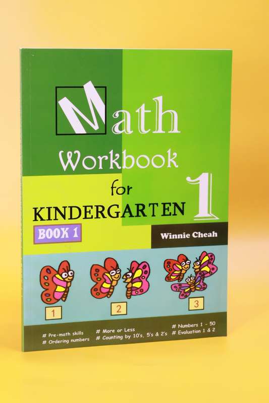 Math Workbook For Grade R Kindergarten Book 1