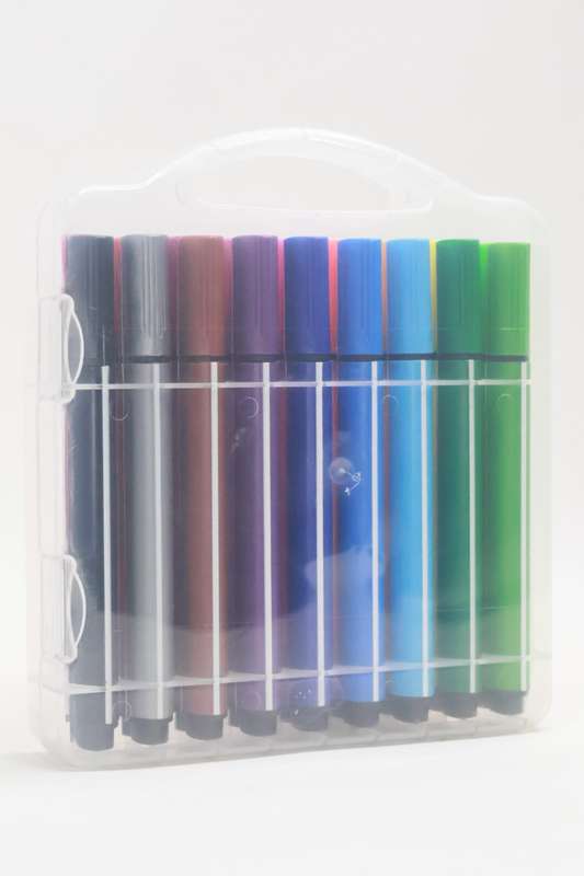 Senza® 18 Pcs Non Toxic Washable Colour School Markers