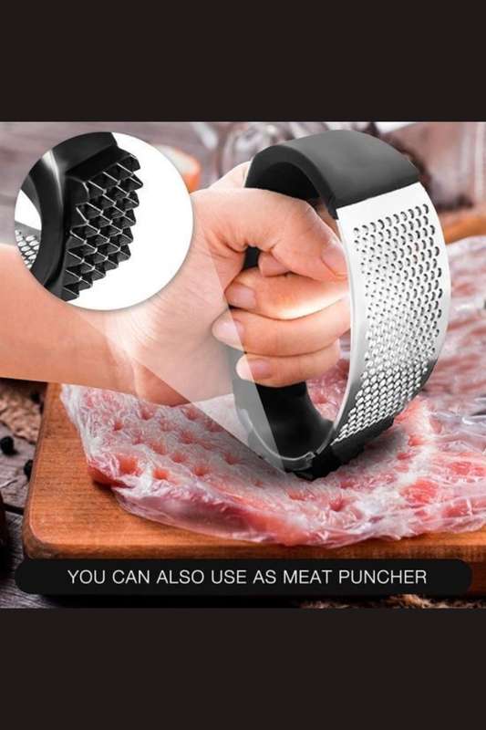 Senza® 2-in-1 Stainless Steel Garlic Press