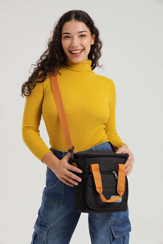 Senza® Large Capacity Insulated Cooler Lunch Bag with Strap