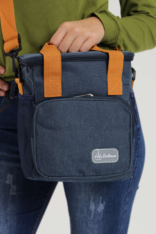 Senza® Large Capacity Insulated Cooler Lunch Bag with Strap