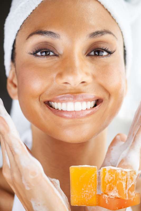 Turmeric Face &amp; Body Soap 10G