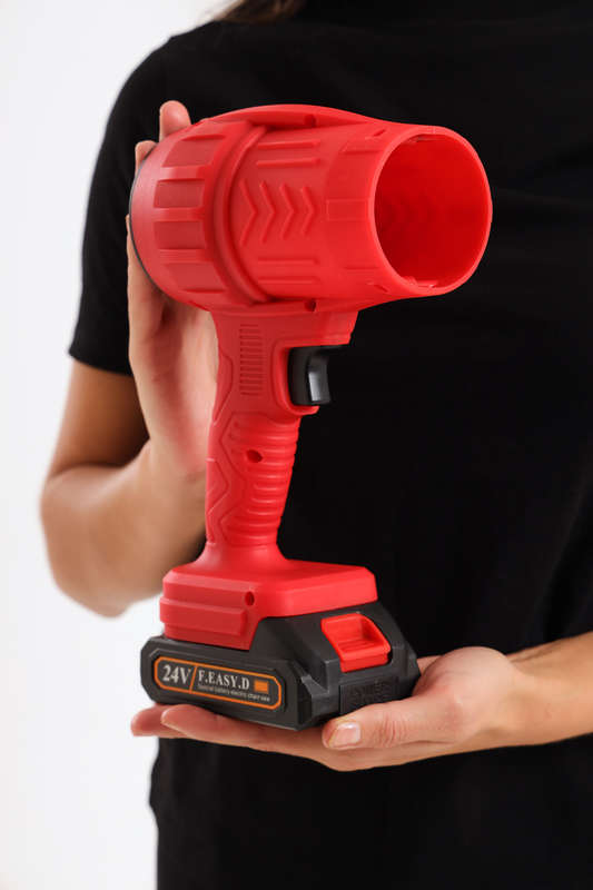 24V Portable Cordless Heavy Duty Car Dryer - Garden Blower &amp; Hairdryer