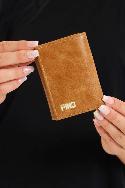 Fino Genuine Leather Foldable Mens Wallet With Multiple Card Holder