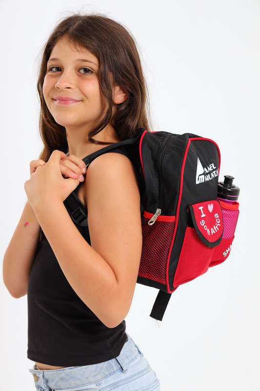Camel Mountain Schoolbag For Boys &amp; Girls Pre School Free Water Bottle 500ml 280mm X 230mm