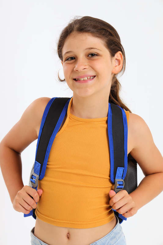 Camel Mountain Schoolbag For Boys &amp; Girls Pre School Free Water Bottle 500ml 350mm X 250mm