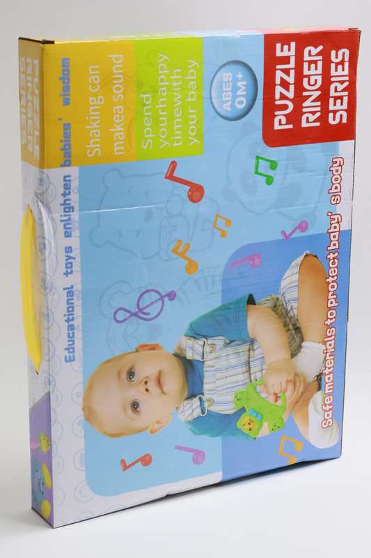 Handbell Baby Rattle 6 Piece Set