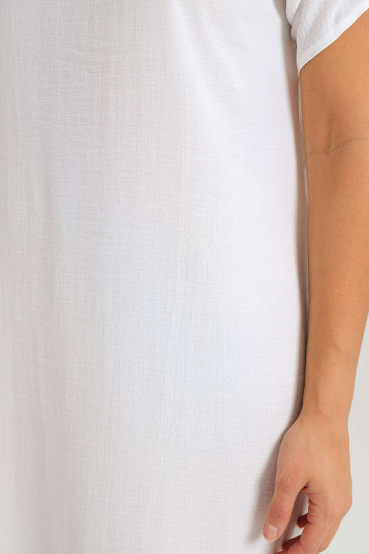 Jasmin Classic Maxi Short Sleeve Dress