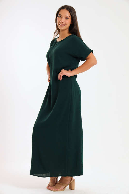 Jasmin Classic Maxi Short Sleeve Dress