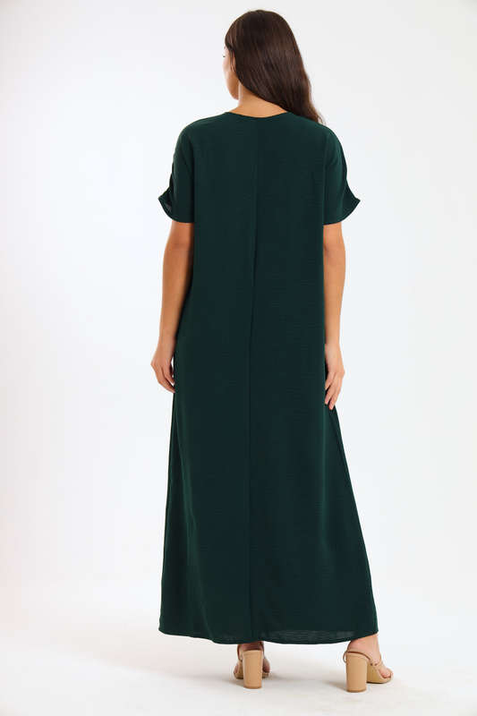Jasmin Classic Maxi Short Sleeve Dress