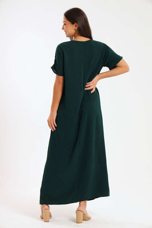 Jasmin Classic Maxi Short Sleeve Dress