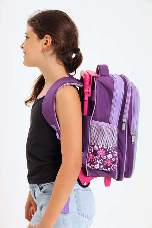 Kids School Trolley Backpack Travel Schoolbag 380mm X 280mm