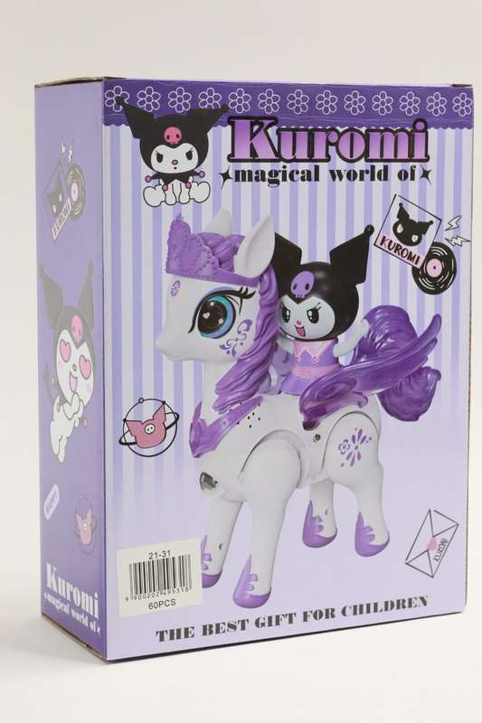 Kuromi Magical World Interactive Toy Horse For Girls Batteries Included