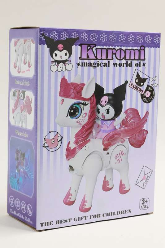 Kuromi Magical World Interactive Toy Horse For Girls Batteries Included