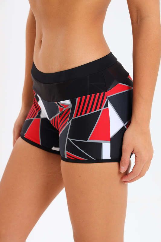 Ladies Cheeky Active Swimming Shorts