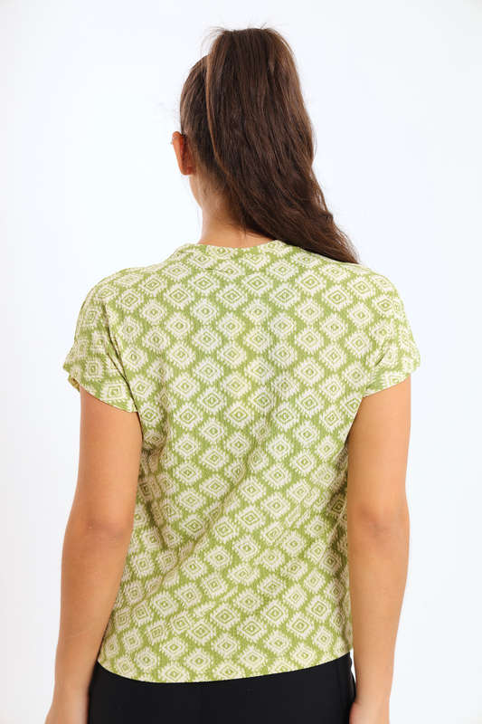 Ladies Elegant Casual Pullover Blouse Top