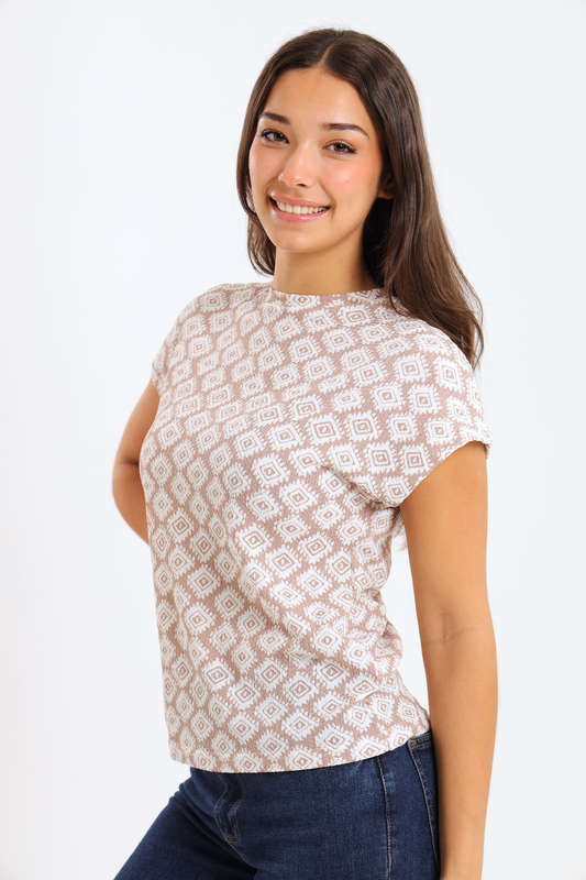Ladies Elegant Casual Pullover Blouse Top
